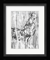Barnwood Flock III Framed Print