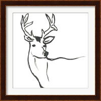 Minimal Deer I Fine Art Print