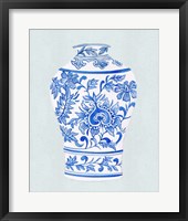 Qing Vase II Framed Print