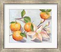 Tangerine Blossoms I Fine Art Print