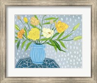 Flowers in Vase II Fine Art Print