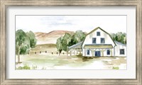 Farmhouse Landscape II Fine Art Print