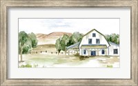 Farmhouse Landscape II Fine Art Print