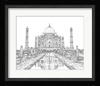 India in Black & White II Fine Art Print