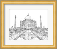 India in Black & White II Fine Art Print