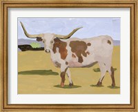 Longhorn Cattle I Fine Art Print