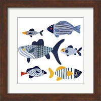 Patterned Fish II Fine Art Print