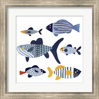 Patterned Fish II Fine Art Print