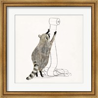 Rascally Raccoon IV Fine Art Print