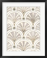 Deco Patterning II Framed Print