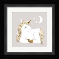 Sleepy Unicorn II Fine Art Print