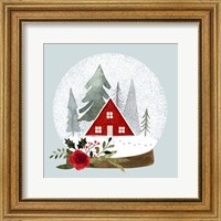 Snow Globe Village II Fine Art Print