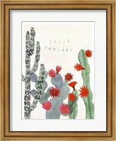 Desert Christmas Cactus II Fine Art Print