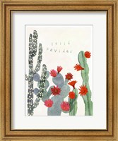 Desert Christmas Cactus II Fine Art Print