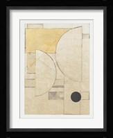 Mapping Bauhaus II Framed Print