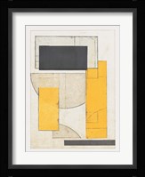 Mapping Bauhaus IV Framed Print