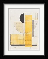Mapping Bauhaus V Framed Print