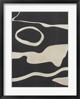 Tides in Sepia II Framed Print