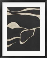 Tides in Sepia III Framed Print