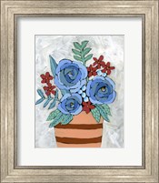 Bleu Blume I Fine Art Print