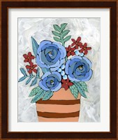 Bleu Blume I Fine Art Print
