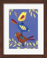 Patterned Feathers I Fine Art Print