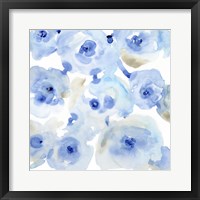 Blue Roses II Framed Print