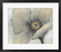 Single Cream Bloom I Framed Print
