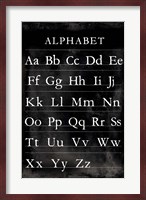 Alphabet Chart Fine Art Print