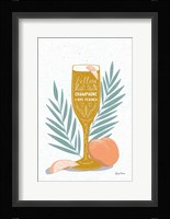 Fruity Cocktails I Mustard Fine Art Print