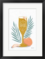 Fruity Cocktails I Mustard Fine Art Print