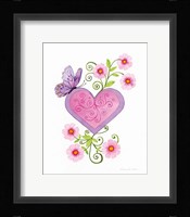 Hearts and Flowers IV Fine Art Print