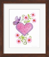 Hearts and Flowers IV Fine Art Print