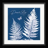 True Blue VI Framed Print