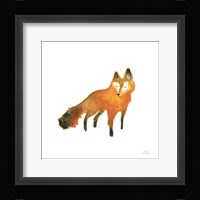 Woodland Whimsy Fox Framed Print