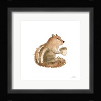 Woodland Whimsy Squirrel Framed Print
