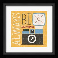 Retro Desktop Camera v2 Framed Print