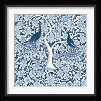 Peacock Garden VII v2 Fine Art Print