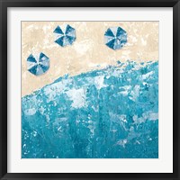 Beach Days Blue Fine Art Print