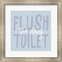 Bathroom Advice III Fine Art Print