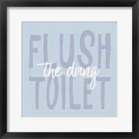 Bathroom Advice III Fine Art Print