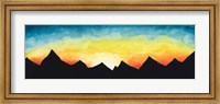 Sunrise Over the Mountains Fine Art Print