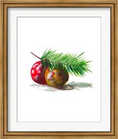 Christmas Bulb on Pine Fine Art Print
