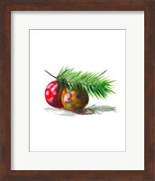 Christmas Bulb on Pine Fine Art Print