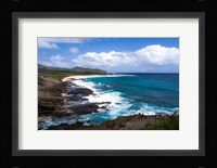Oahu Rocky Shores II Framed Print
