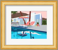 Pool Lounge I Fine Art Print