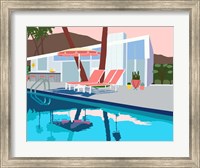 Pool Lounge I Fine Art Print
