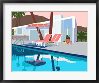 Pool Lounge I Fine Art Print