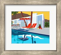 Pool Lounge II Fine Art Print