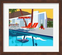 Pool Lounge II Fine Art Print